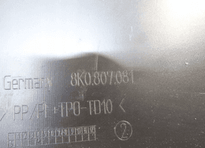 Audi A4 B8 nakładka pasa przedniego OE 8K0807081 8