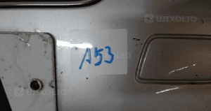 Zderzak przód przedni volvo V50 426-26 srebrny 2