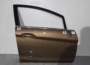 Drzwi przód przednie prawe ford fiesta MK.7 7 vii copper pulse brązowe 5D 5 drzwi hb 1