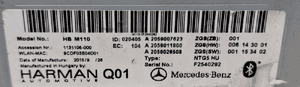 Mercedes-Benz C W205 Radio Nawigacja Multimedia NTG5 HARMAN A2059007623 4