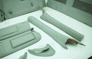 Podsufitka kpl kolor 7G16 alpaka mercedes cl W215 4