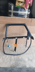 Mechanizm podnośnik szyby ramka lewy tył Audi A4 B6 8E0839461A 1