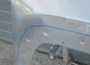 Błotnik przedni przód prawy jeep renegade 2014-2018 14
