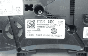 Licznik zegary vw touran iii 5TA 36834K 5TA920740C 5