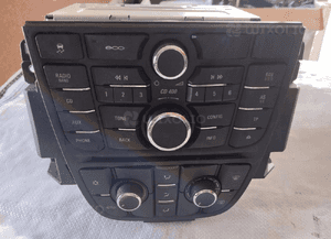 PANEL NAWIEWU KLIMATYZACJI RADIO OPEL ASTRA J 13360091 13360099 22924493 1
