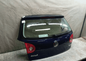 / KLAPA TYŁ TYLNA BAGAŻNIKA VOLKSWAGEN GOLF 5 V HB LD5Q GRANATOWY 2