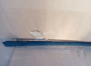 Listwa szyby czołowej lewy przód Audi A3 8P 2