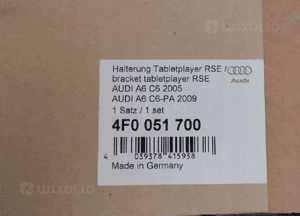 Komplet uchwytu do tabletu RSE Audi 4F0051700 1