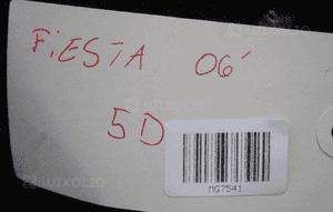 Półka tylna bagażnika FORD FIESTA  MK6 '06 5D 2
