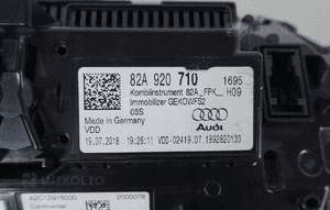 Licznik virtual zegary lcd audi A1 82A 82A920710 6