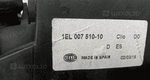 RENAULT CLIO II lampa przednia prawa prawy przód soczewka 1998-2012 1EL007510-10 5