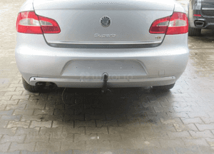 Zderzak tylny tył skoda superb ii 2 sedan 9156 3T5807421 2008-2013 1