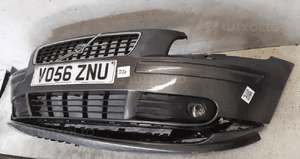 $ ZDERZAK PRZÓD PRZEDNI DO VOLVO S40 SZARY HALOGENY SPRYSKIWACZE 3