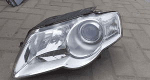 X. lampa przod przednia lewa vw passat B6 1
