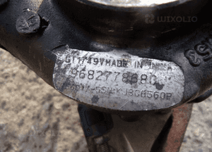 Peugeot citroen 2.0 hdi turbosprężarka 9682778680 4