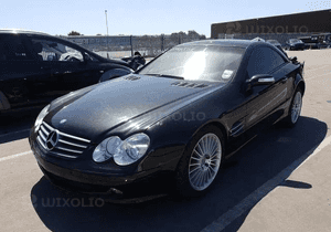 Maska Zderzak Reflektory Błotniki Wzmocnienie Belka Pas Przedni Lampy Mercedes SL500 SL350 R230 40