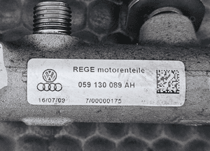 Pompa Paliwa 059130755AH 059130277BE Wtryskowa Wtryski Listwa Czujniki Przewody 2.7 3.0 TDI V6 Audi A4 B8 A5 A6 VW 28