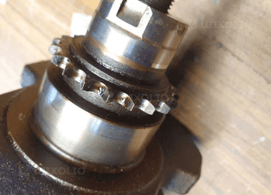 Wał Korbowy 06AF 050105189B Koło Zębate 2.0 ALT 20V 130KM Audi A4 B6 A6 C5 VW 28