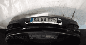 Zderzak przód przedni opel astra h 3 iii lift fl kod kolor Z20R czarny + halogeny 1
