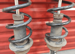 AUDI A7 4G8 3.0TDI AMORTYZATOR PRZEDNI LEWY PRAWY PRZÓD ORYGINAŁ ZDROWY BDB 4