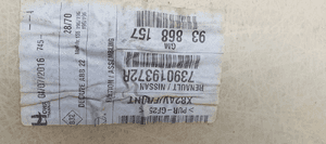 Tapicerka podsufitka sufit przód osobowy 9 osób Opel Vivaro B Travic III 4