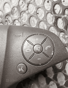 MERCEDES E 207 c 204 e 212  poduszka   brązowa brąz air bag kierowcy Brązowy oryginał 3