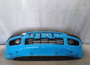 Zderzak przód przedni fiat panda 734 niebieski halogeny 1