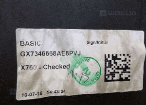 Jaguar xe X760 półka tylna bagażnika GX73-46668-AE 8