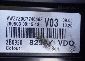 LICZNIK ZEGAR PASSAT B5 1.9TDI 3B0920829A EU 294 tys przebiegRADOM 3