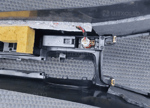 Tunel Srodkowy 8E0863241F Konsola 2 DIN Soul Czarny Uchwyt Telefon AUDI A4 B6 B7 31