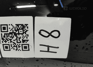Klapa bagażnika tył tylna opel zafira b ii 2 Z177 szara grafitowa 4