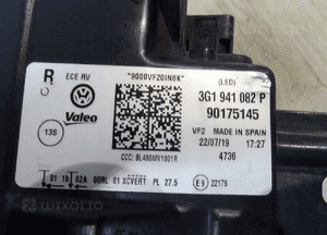 Vw passat B8 lampa prawy przód led lift 3G1941082P 6