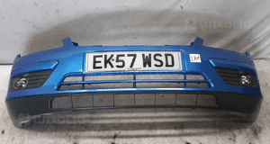 Zderzak przód przedni ford focus MK2 2 ii G3 niebieski halogeny 1
