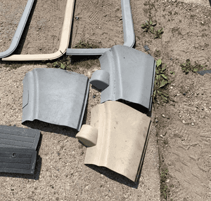 VITO VIANO 639 tapicerka klapy osłona plastik boczek słupek próg ramka plastik osłona 3