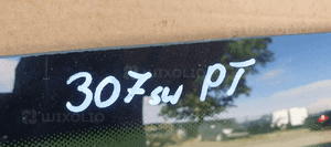 Szyba karoseryjna prawy tył tylna prawa Peugeot 307 SW AS3 02r 5