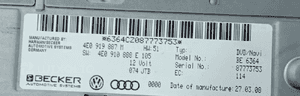 Audi A6 C6 czytnik nawigacji 4E0819887C 4E0819887M 5