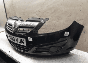 Zderzak przód przedni opel corsa d czarny kod lakieru Z20R 3