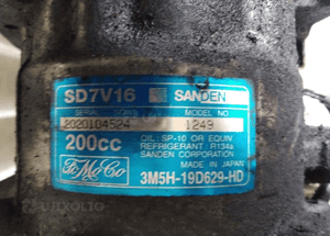 Volvo S40 V50 Ford  2.0 D sprężarka klimatyzacji 3M5H-19D629-AD 3