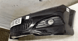 Zderzak przód przedni opel astra h 3 iii Z20R czarny gtc halogeny dokładka ! 3