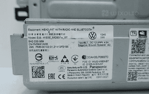 Ekran wyświetlacz radio bluetooth vw golf viii 5H0 6
