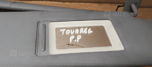 Słonecznik osłona przeciwsłoneczna prawa VW Touareg 7L6857552AQ 4