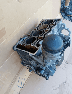 Silnik blok silnika dół tłoki wał BMW I E81 E87 3 E90 E91 1.6i 16V N45B16AB 2