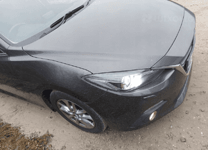 Mazda 3 iv kompletny przod pas belka chłodnice lampy maska zderzak uk xeno 2