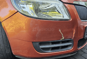Skoda Fabia II 2 zderzak przód przedni grill  9771 3
