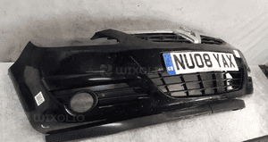 Zderzak przód przedni do opel corsa d halogeny Z20R czarny 5