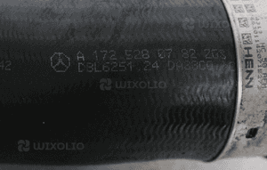 Wąż rura intercoolera mercedes slk W172 A1725280782 2015 4