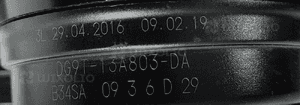 Klakson sygnał dźwiękowy ford mondeo MK5 v DG9T-13A803-DA 2014-2018 5