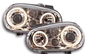 Lampy Reflektory VW GOLF IV 4 RINGI + HALOGENY 1