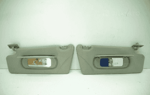 Osłona przeciwsłoneczna lewa prawa komplet kolor 200A mercedes sl R230 3