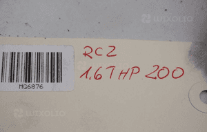 Rura, wąż, przewód powietrza Peugeot Citroen 1.6 THP 200 9670039280 6